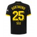 Maillot de foot Borussia Dortmund Niklas Sule #25 Extérieur vêtements 2023-24 Manches Courtes
